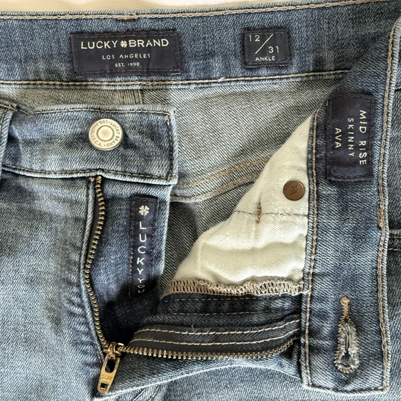Lucky Brand Women's Skinny Jeans - Blue - Picture 1 of 3